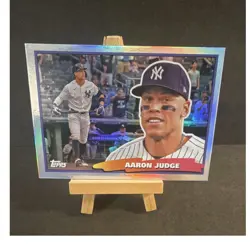 Topps 2022 Archives 1988 Big Foil Insert Aaron Judge #88BF-35 Yankees - Image 1