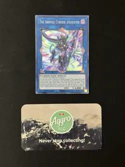 The Arrival Cyberse @Ignister - Yugioh ETCO-EN050 1st Edition Super Rare NM - Image 1