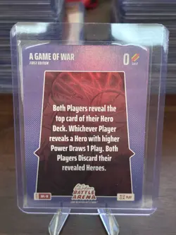 2026 Bo Jackson Battle Arena - A GAME OF WAR - Bonus Play Foil SSP #BPL-18 - Image 3