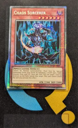 MP25-EN019 Chaos Sorcerer Starlight Rare 1st Edition YuGiOh Card - Image 1
