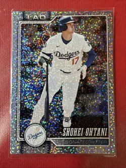 2026 Topps Series 1 - Shohei Ohtani - Confetti Foil #200 - Los Angeles Dodgers - Image 1