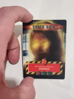 DOCTOR WHO SUPER ROSE GOLD FOIL ULTRA RARE BATTLES IN TIME TRADING CARD - Image 1