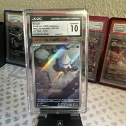 CGC 10 Snover AR 067/063 M1S Mega Symphonia Pokemon Card Japanese - Image 1