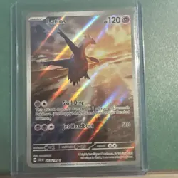 Pokemon TCG Latios 203/191 Surging Sparks Illustration Rare Card - Image 1