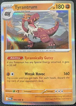 Tyrantrum 045/088 Me03: Perfect Order Holo - Pokemon Card - Image 1