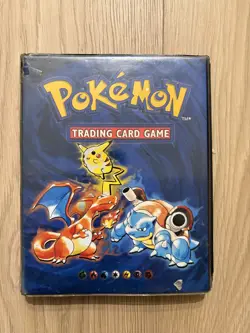 TCG Pokemon WOTC Cards in vintage binder including rares - Image 1