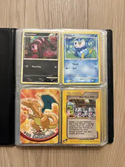 TCG Pokemon WOTC Cards in vintage binder including rares - Image 2