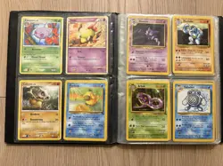 TCG Pokemon WOTC Cards in vintage binder including rares - Image 3