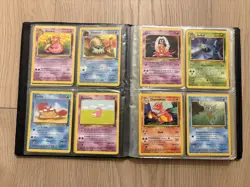 TCG Pokemon WOTC Cards in vintage binder including rares - Image 4