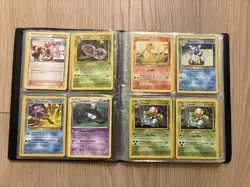 TCG Pokemon WOTC Cards in vintage binder including rares - Image 5