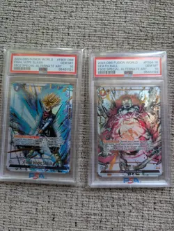 Dragonball Card Game Frieza Deathball Alt Art, Final Hope Slash Alt Art PSA 10 - Image 1