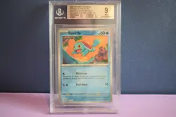 Squirtle Pokemon center stamped Promo Card 007/165 BGS 9 Mint, only 14 higher - Image 1