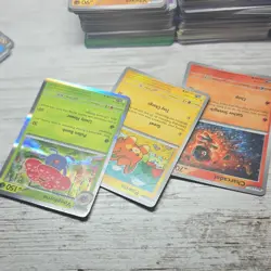 Pokemon Bulk card lot Phantasmal Flames + others Mixed in Holos - Image 3