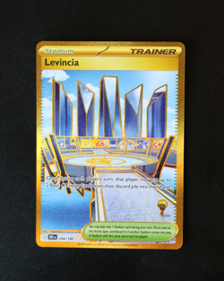 Pokemon Card TCG - Levincia 244/182 - Destined Rivals - Hyper Rare - NM ⭐ - Image 1