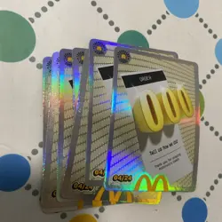 Mcdonalds Cards Order 000 Legendary Card Unredeemed X7 Luke - Image 1