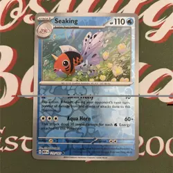 Seaking Uncommon SV: Scarlet & Violet 151 119/165 NM Pack Fresh Single Card - Image 1