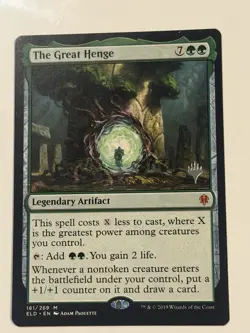 The Great Henge - English - MTG Promo Pack Eldraine Legendary Artifact Mythic R… - Image 1