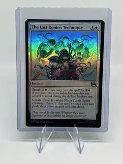 The Last Ronin's Technique Teenage Mutant Ninja Turtles Foil - Image 1