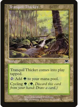Tranquil Thicket 326 MTG NM - Onslaught - Image 1