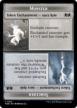 Monster Role | Sorcerer Role Token - Wilds of Eldraine (WOE) - Image 1