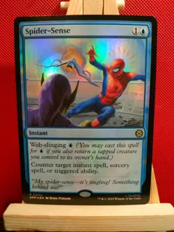 Spider-Sense FOIL - Marvel's Spider-Man - NM - Rare - MTG - Image 1