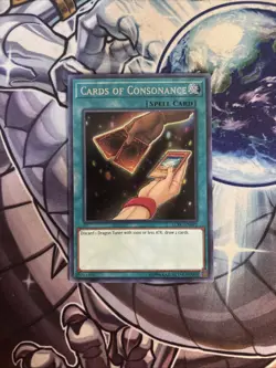 (SRH) Cards of Consonance LCKC-EN092 Unlimited Secret Rare Yugioh Card VLP - Image 1