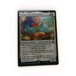 Magic the Gathering Aang, Airbending Master 0074 TLE Legendary Creature - Image 1