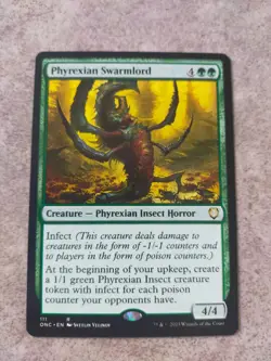MTG Magic the Gathering - Phyrexian Swarmlord - Phyrexia Commander - Image 1