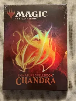 Magic The Gathering Signature Spellbook Chandra MTG New/Factory Sealed - Image 1
