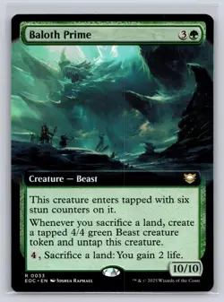 Baloth Prime (Extended Art) 33 Commander: Edge of Eternities NM - Image 1