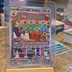 Pokemon Dipplin 170/167 Sv06 Twilight Masquerade Illustration Rare Holo 80HP - Image 1