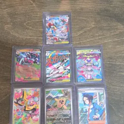 Pokemon MEGA SV Card Lot Mega Lucario EX Charizard Gardevoir Diancie Holo - Image 1