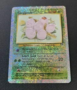 Pokemon Exeggcute 75/110 Legendary Collection Reverse Holo Common 50 HP 2002 - Image 3