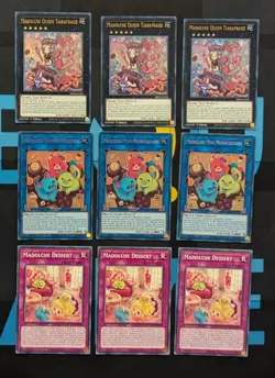 Madolche Deck Core 9 Cards MP25 Mega Pack 2025 1st Edition YuGiOh Bundle - Image 1