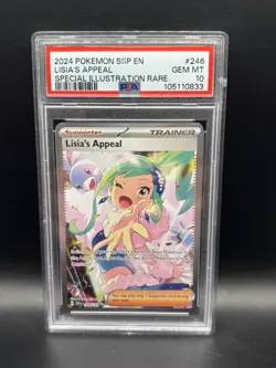 Pokemon Lisia's Appeal 246/191 Sv08 Special Illustration Rare Holo PSA 10 - Image 1