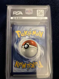 Pokemon Team Rocket's Tyranitar Destined Rivals 096/182 Prerelease Holo PSA 9 - Image 2