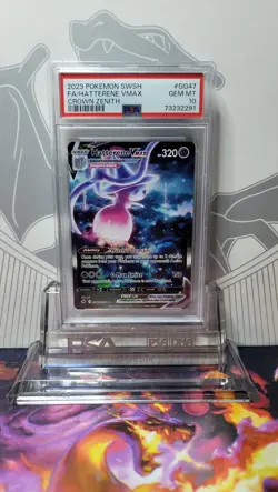 2023 Pokemon Hatterene VMAX #GG47 Crown Zenith PSA 10 Gem Mint - Image 3