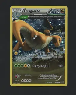 2015 Pokemon Roaring Skies Dragonite #52/108 Cosmos Holo - Image 1