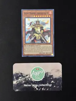 Ancient Warriors - Ambitious Cao De Yugioh ETCO-EN020 1st Edition Super Rare NM - Image 1