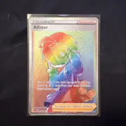 Allister #192/185 - Vivid Voltage (Secret Rare) NM Rainbow Foil Full Art Pokemon - Image 1