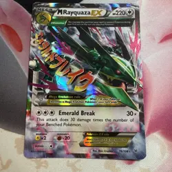 Pokemon TCG: XY Roaring Skies M Rayquaza EX 76/108 Ultra Rare MP - Image 1
