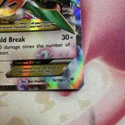 Pokemon TCG: XY Roaring Skies M Rayquaza EX 76/108 Ultra Rare MP - Image 5