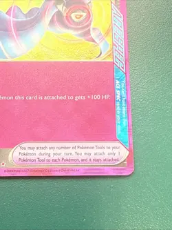 Pokemon TCG Hero's Cape 152/162 ACE SPEC Rare Holo SV05: Temporal Forces 2024 - Image 3