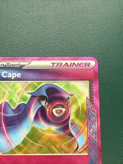 Pokemon TCG Hero's Cape 152/162 ACE SPEC Rare Holo SV05: Temporal Forces 2024 - Image 4