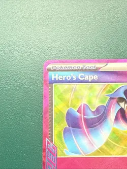 Pokemon TCG Hero's Cape 152/162 ACE SPEC Rare Holo SV05: Temporal Forces 2024 - Image 5