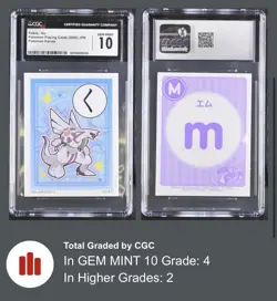 Pokemon Karuta 2020 Sword & Shield Palkia & Dialga CGC Gem Mint 10 LOW POP ✨ - Image 2