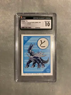 Pokemon Karuta 2009 Dialga To CGC GEM MINT 10 - POP 1 - Image 1
