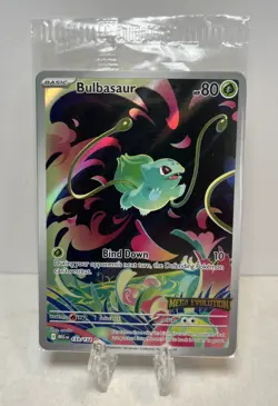 Bulbasaur 133/132 - Mega Evolution Enhanced Booster Sealed Promo - Pokemon TCG - Image 1