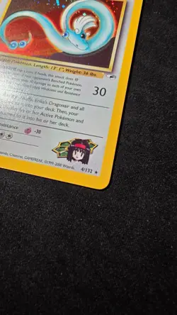 Pokemon Erika's Dragonair Holo Rare Gym Heroes 4/132 Stage 1 80 HP 2000 English - Image 5