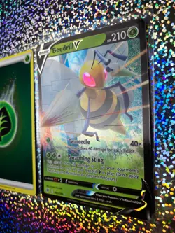 2009 Pokemon TCG Platinum Arceus Reverse Holo 53/99 Beedrill G - Image 3
